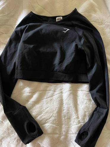 Gymshark Cropped Long Sleeve Top