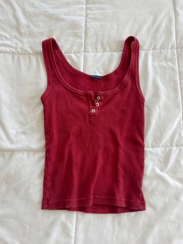 Brandy Melville Red Tank Top