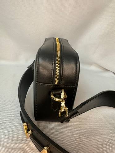 Mario Valentino Valentino By  Babete Tassel Black Leather Shoulder Bag NWT