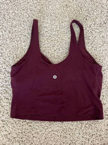 Lululemon Garnet Align Tank