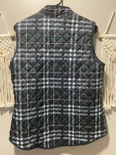 Karen Scott Sport Plaid Vest