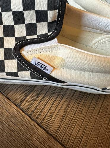 Vans Checkered Slip On