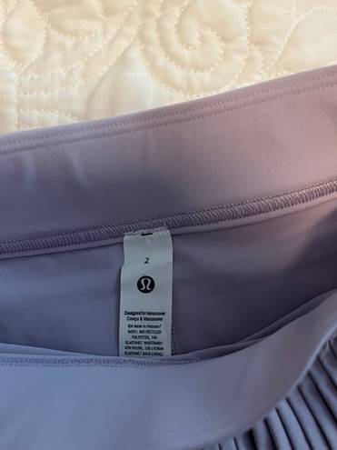 Lululemon Varsity High Rise Pleated Tennis Skirt