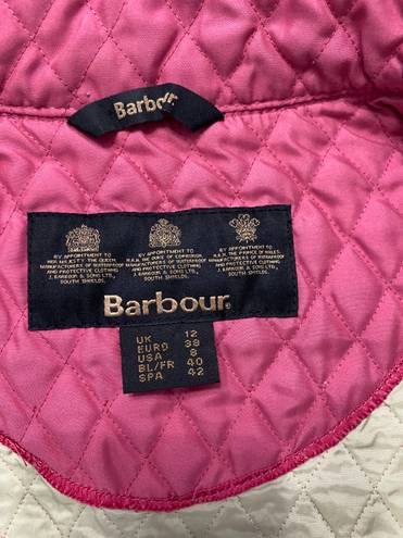 Barbour Pink Fulbourn Lightweight Short Gilet