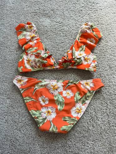 Target Floral Ruffle Bikini