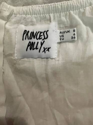 Princess Polly White Mini Dress