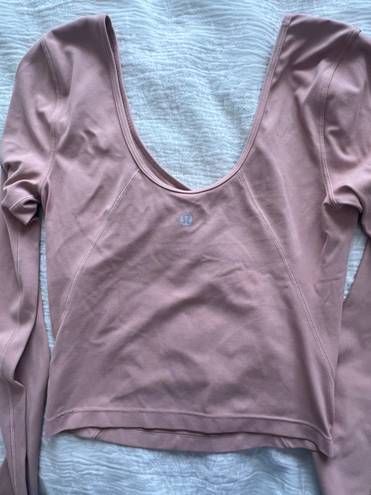 Lululemon Align Long Sleeve Top