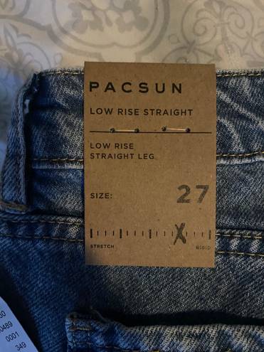 PacSun Straight Leg Low Rise Jeans