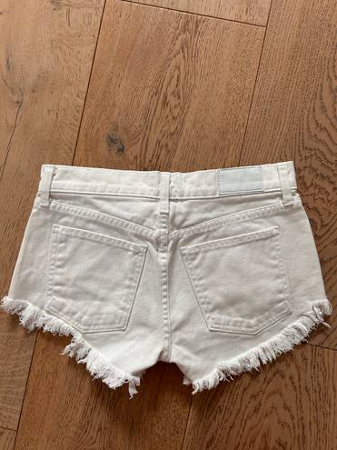 Pistola Distressed Jean Shorts