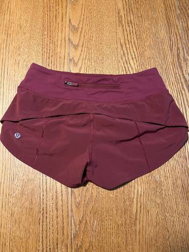 Lululemon Speed Up Shorts 2.5