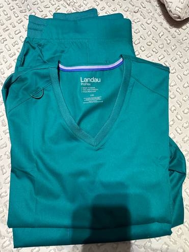 Landau Scrub Set Green Size XL