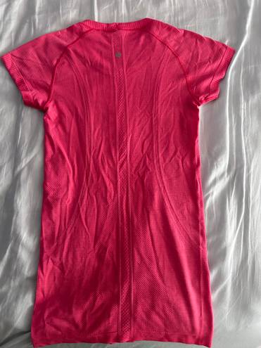 Lululemon Pink Swiftly Tech Short Sleeve