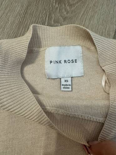 Pink Rose Tan Matching Set 