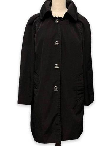 London Fog FOG by  Black Trench Coat