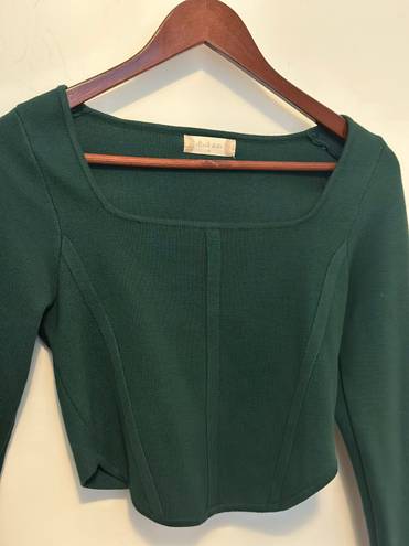 Altar'd State Altr’d State Corset Green Sweater 