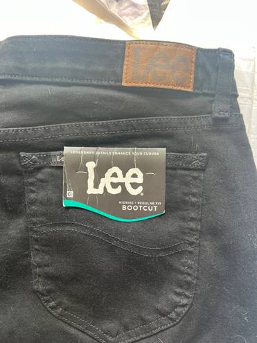 Lee Black Flare Jeans