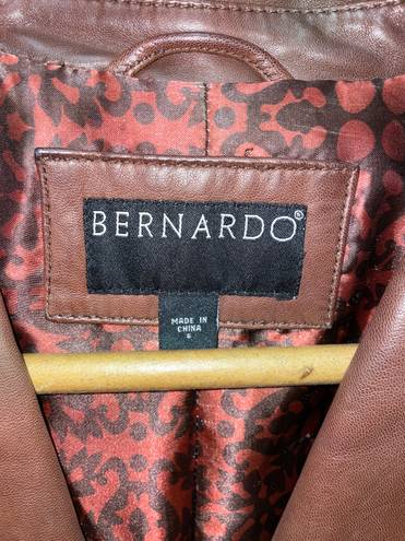 Bernardo Suede Leather Jacket