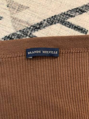 Brandy Melville Top Brown