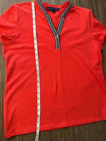 Tommy Hilfiger Women's  polo red slim
Fit size large