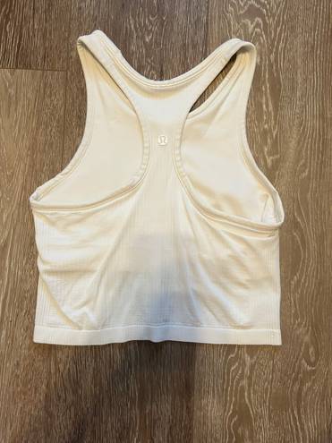 Lululemon Cropped Ebb to Street Tank