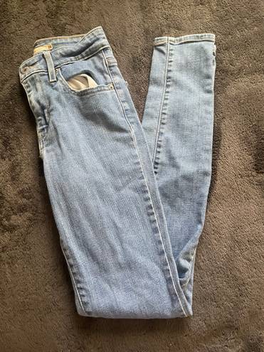 Levi Strauss & CO. High Rise Skinny Jeans