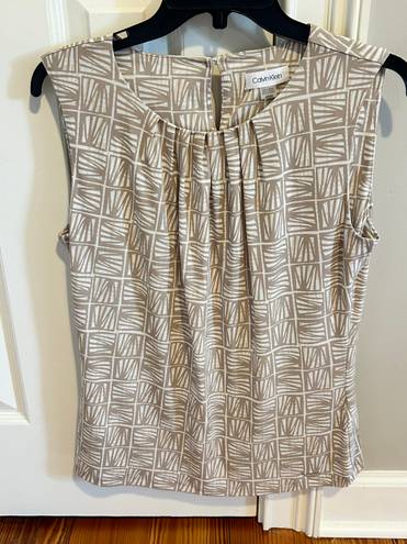 Calvin Klein Sleeveless Blouse