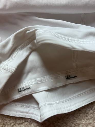 Lululemon White Skirt