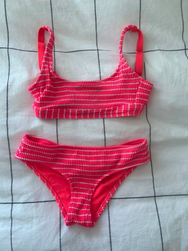 Target bright pink bikini