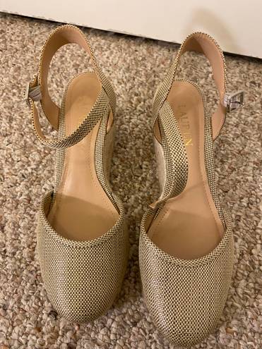 Ralph Lauren Raffia Wedges Espadrilles Sandals Sz 9 1/2