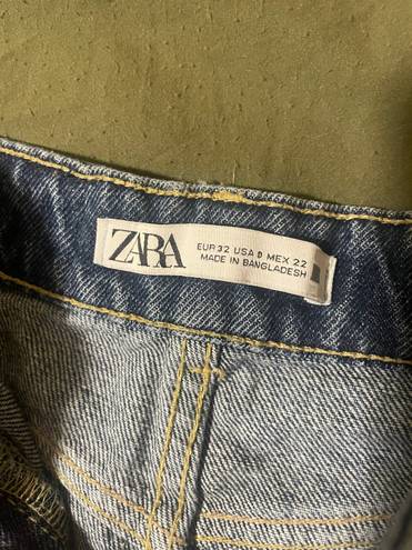 ZARA High Waisted Mom Shorts Size 0