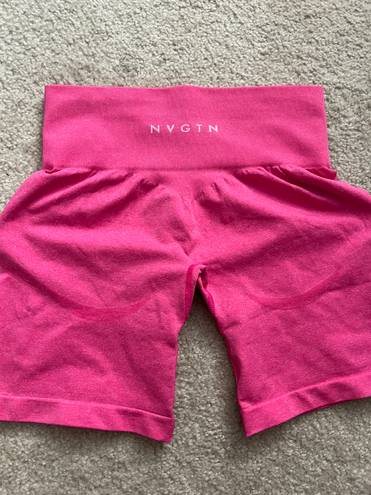 NVGTN pink  Contour Seamless Shorts *NEXT DAY SHIPPING*