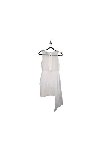 Elliatt Sweepsteaker Dress in White Size Medium