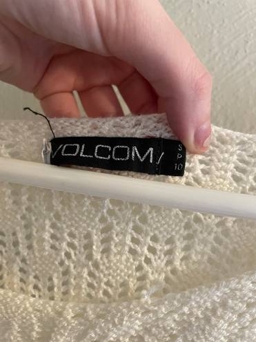 Volcom Cream Knit Sweater