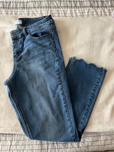 Crown & Ivy  Ankle Straight Jeans