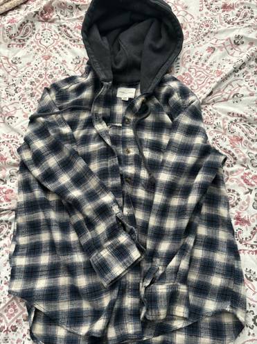 American Eagle Outfitters Vintage Flannel Hoodie