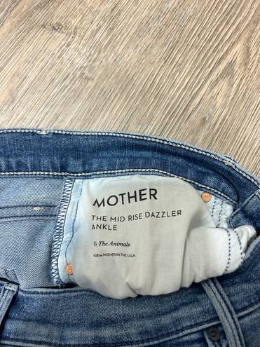 MOTHER Denim The Mid Rise Dazzler Ankle Jean