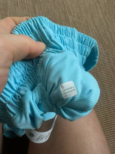 Lululemon 4” blue shorts