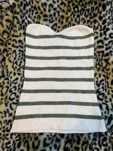 Pull & Bear Striped Tube Top