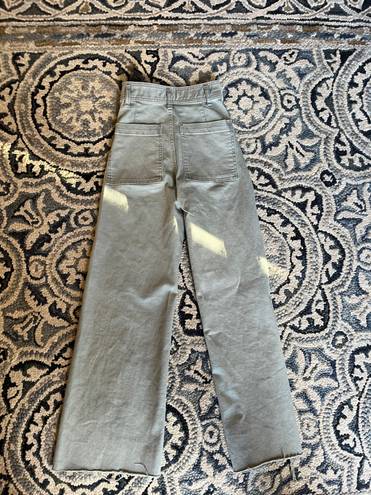 ZARA Gray  Marine Straight Jeans