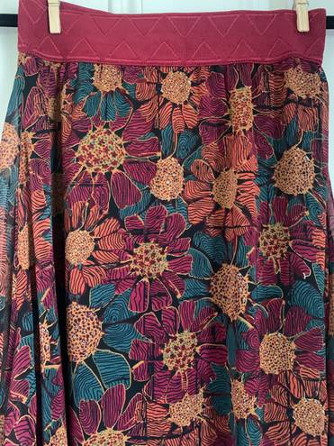 Floral Skirt Multi Size M