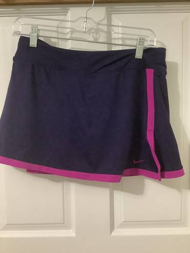 Nike Pink and blue  dri fit skort size medium