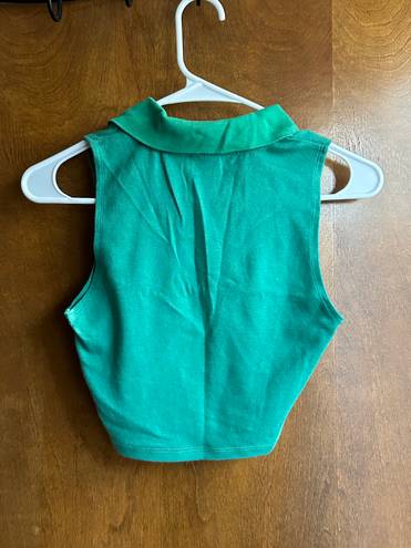 Aritzia Sunday Best Green Tank Top