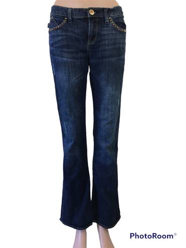 Rock & Republic Jeans Kasandra Bootcut Studded Dark Wash Gold R 28