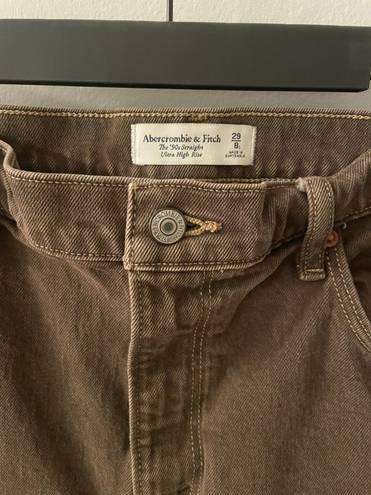 Abercrombie & Fitch Brown Jeans