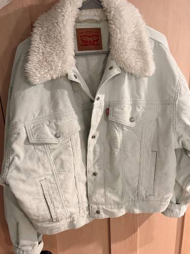 Levi’s Corduroy Sherpa Trucker Jacket