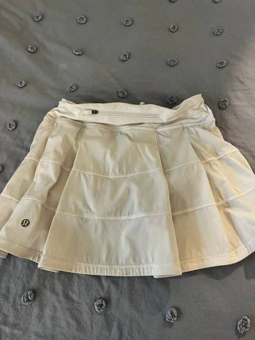 Lululemon White Skirt