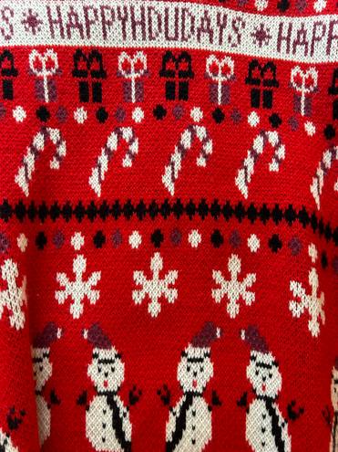 Christmas Print Sweater