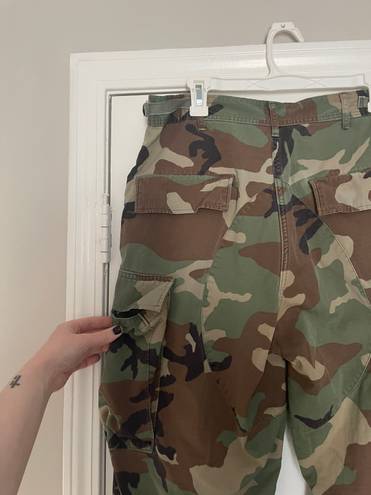 Camo Cargo pants Green Size M