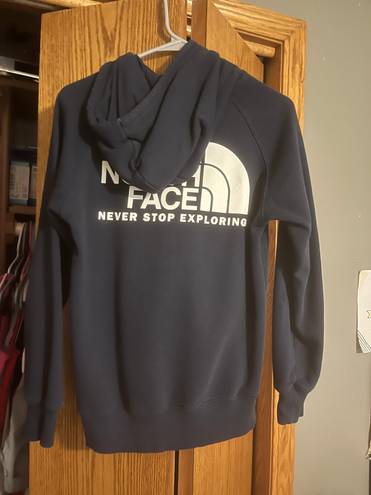 The North Face women’s navy hoodie