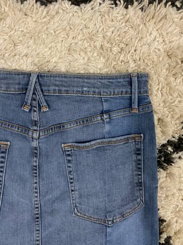 Good American Denim Mini Skirt